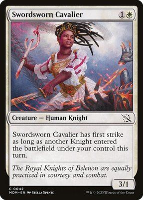 Swordsworn Cavalier, Normal