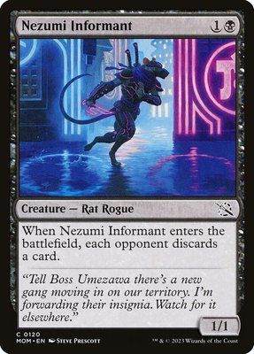 Nezumi Informant, Normal