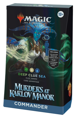 Murders at Karlov Manor: Deep Clue Sea Commander Deck (Magic the Gathering Колода Командина)