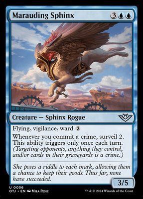 Marauding Sphinx, Normal