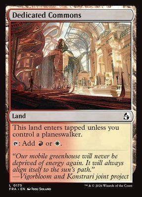 Dedicated Commons, Normal