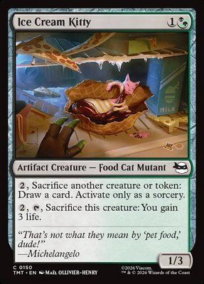 Ice Cream Kitty, Normal
