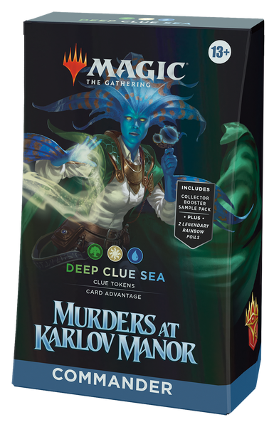 Murders at Karlov Manor: Deep Clue Sea Commander Deck (Magic the Gathering Колода Командина)