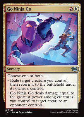 Go Ninja Go, Normal, Regular Foil