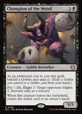 Champion of the Weird, Normal, Regular Foil