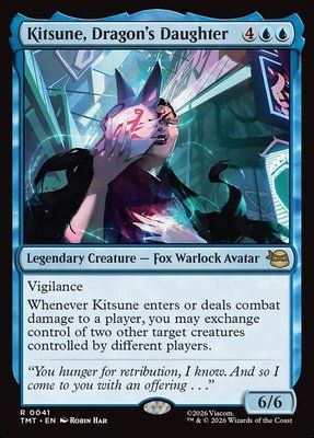 Kitsune, Dragon's Daughter, Normal, Regular Foil