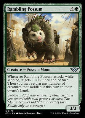 Rambling Possum, Normal