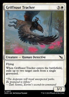 Griffnaut Tracker, Normal