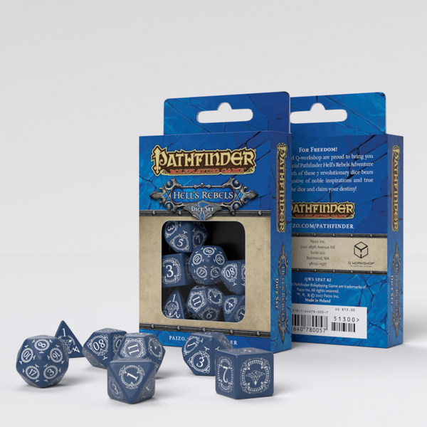 Набір кубиків Pathfinder Hell's Rebels Dice Set