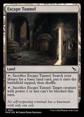 Escape Tunnel, Normal