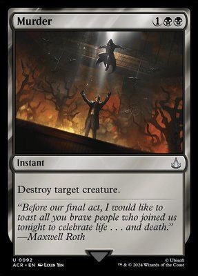 Murder, Normal, Regular Foil