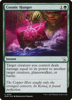 Cosmic Hunger, Normal