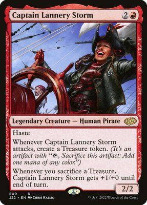 Captain Lannery Storm, Normal