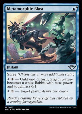 Metamorphic Blast, Normal