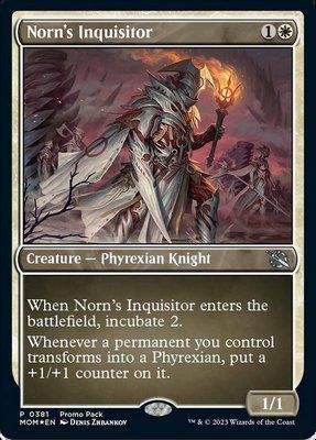 Norn's Inquisitor, Promo