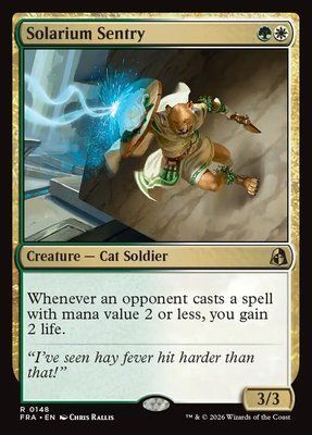 Solarium Sentry, Normal, Regular Foil