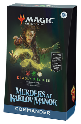 Murders at Karlov Manor: Deadly Disguise Commander Deck (Magic the Gathering Колода Командира)