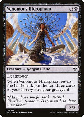 Venomous Hierophant, Normal