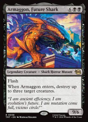 Armaggon, Future Shark, Normal, Regular Foil