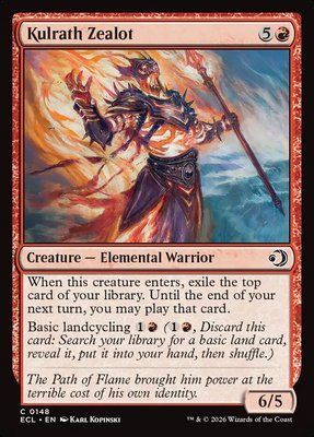 Kulrath Zealot, Normal