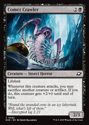 Comet Crawler, Normal, Regular Foil