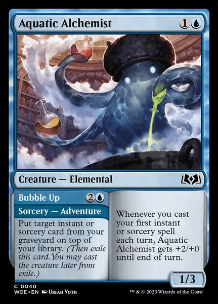 Aquatic Alchemist // Bubble Up, Normal