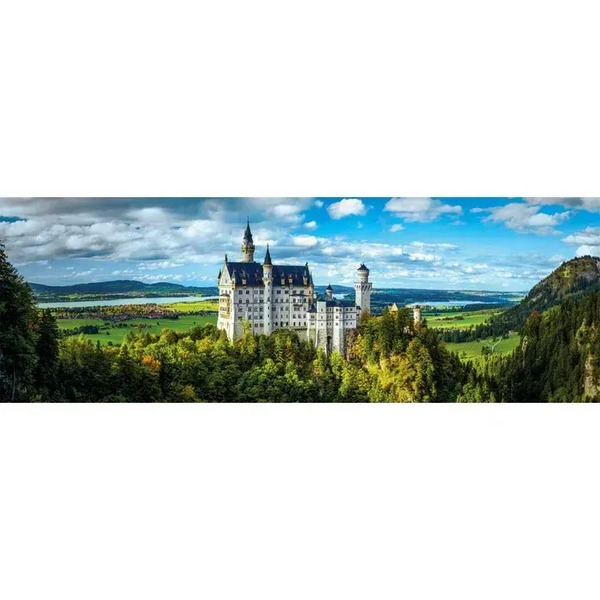 Пазли The Neuschwanstein Panorama, 1000, Clementoni