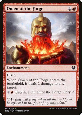 Omen of the Forge, Normal