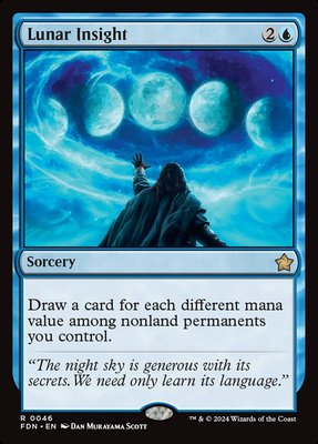 Lunar Insight, Normal