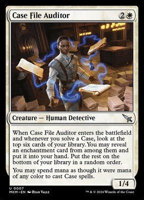 Case File Auditor, Normal