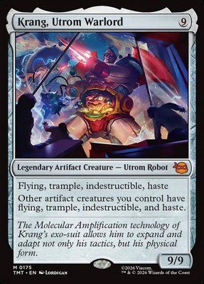 Krang, Utrom Warlord, Normal, Regular Foil