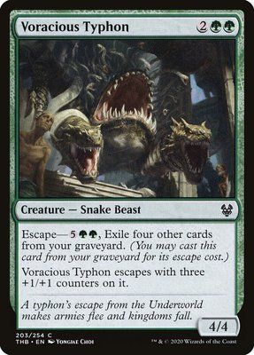 Voracious Typhon, Normal