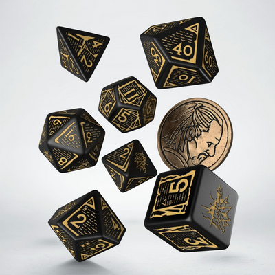 Набір кубиків The Witcher Dice Set. Vesemir - The Sword Master