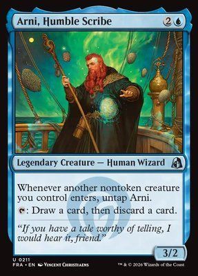 Arni, Humble Scribe, Normal