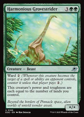 Harmonious Grovestrider, Normal