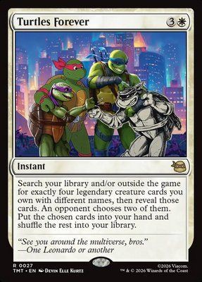 Turtles Forever, Normal