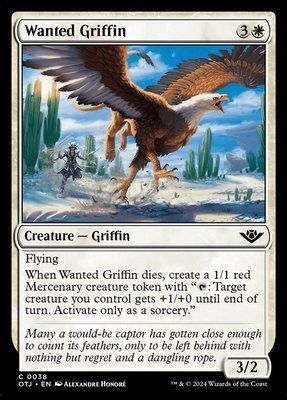 Wanted Griffin, Normal