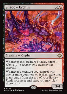Shadow Urchin, Normal, Regular Foil