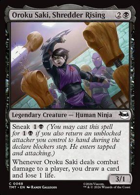 Oroku Saki, Shredder Rising, Normal