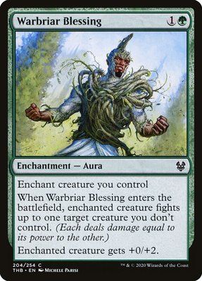 Warbriar Blessing, Normal