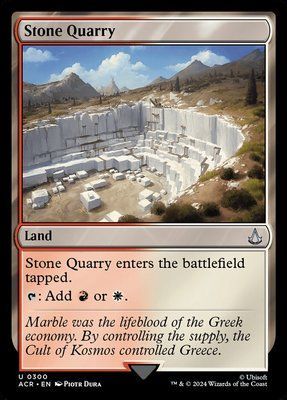 Stone Quarry, Normal