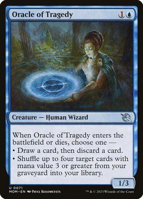 Oracle of Tragedy, Normal