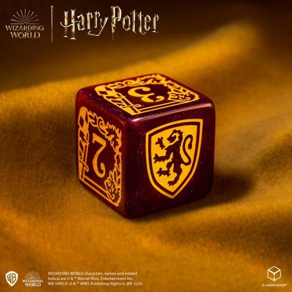 Набір кубиків Harry Potter. Gryffindor Modern Dice Set - Red