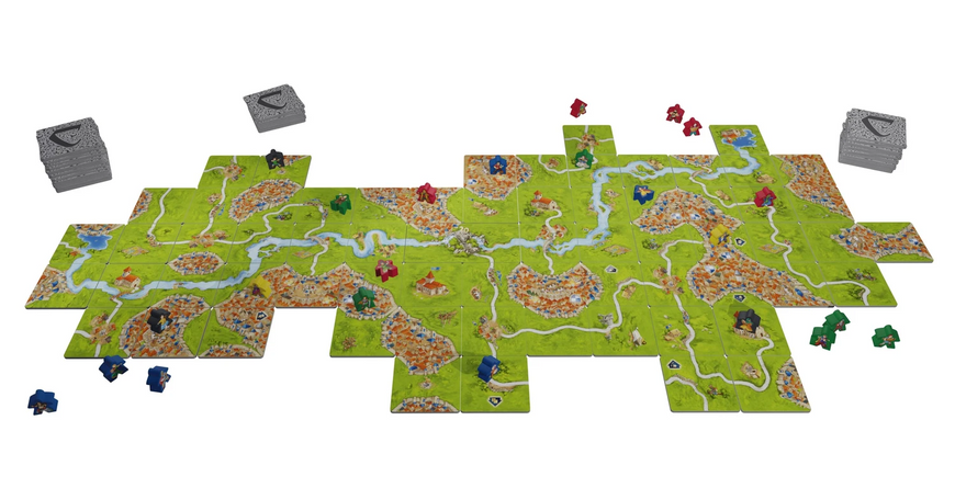 Carcassonne: 20th Anniversary Edition (Каркасон. Ювілейне видання) англійською