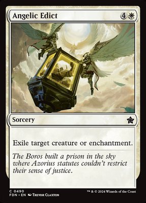 Angelic Edict, Normal