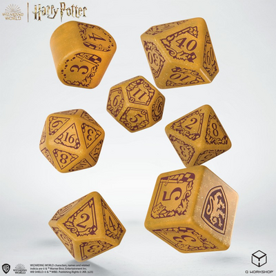 Набір кубиків Harry Potter. Gryffindor Modern Dice Set - Gold