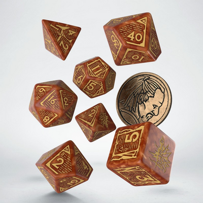 Набір кубиків The Witcher Dice Set. Vesemir - The Wise Witcher