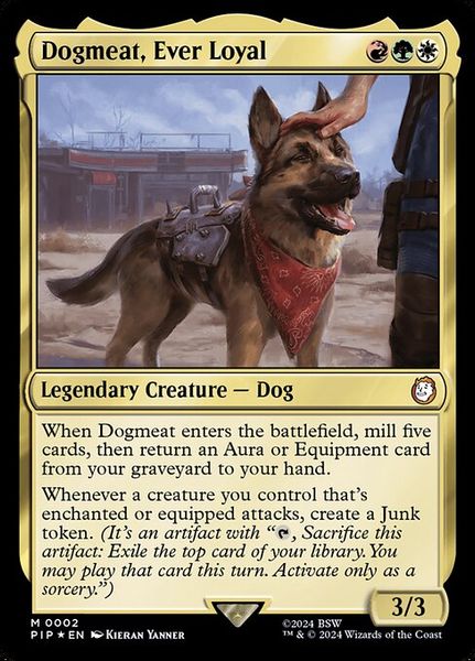 Dogmeat, Ever Loyal, Normal, Regular Foil