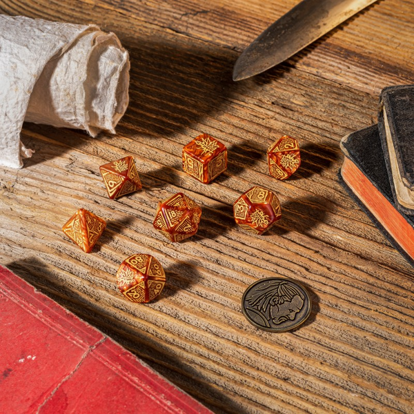 Набір кубиків The Witcher Dice Set. Vesemir - The Wise Witcher