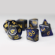 Набір кубиків галактичний синій (Galaxy 7 Dice Set Dark Blue)